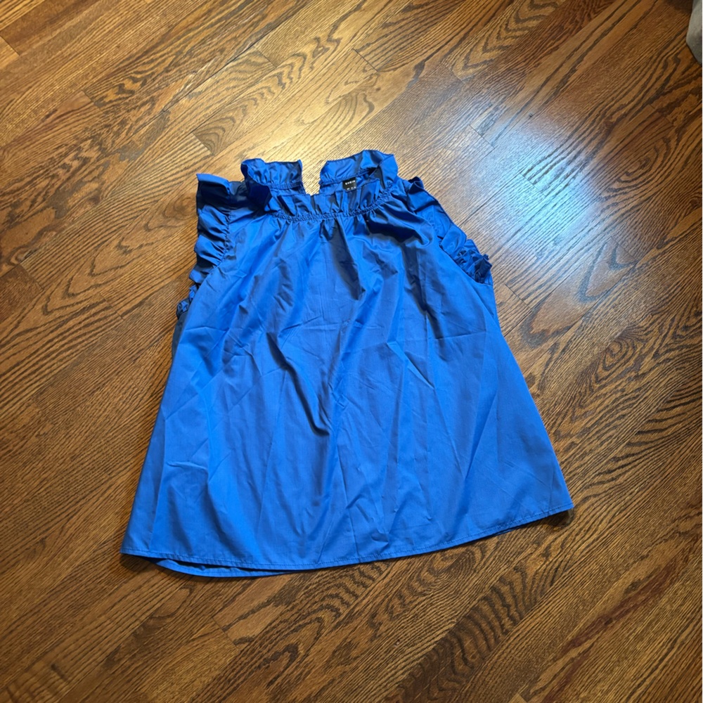 SHEIN Royal Blue Sleeveless Blouse